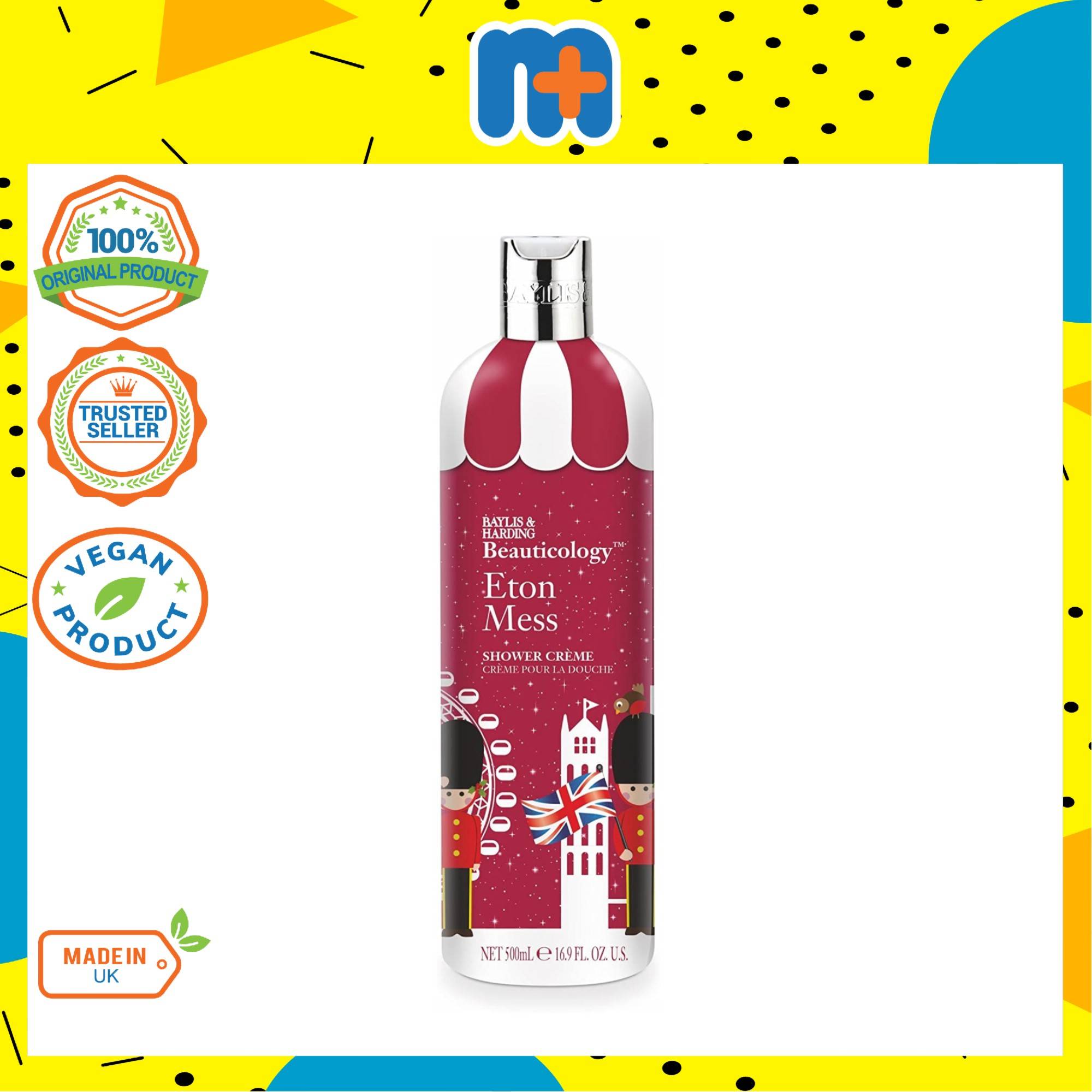 [MPLUS] BAYLIS & HARDING Beauticology Eton Mess 500ml Shower Creme